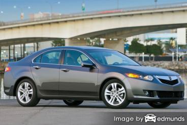 Insurance quote for Acura TSX in Tulsa