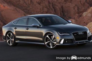 Insurance quote for Audi RS7 in Tulsa