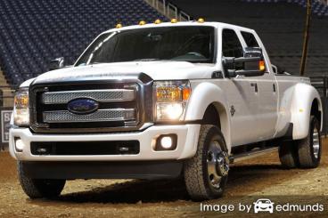 Insurance rates Ford F-350 in Tulsa
