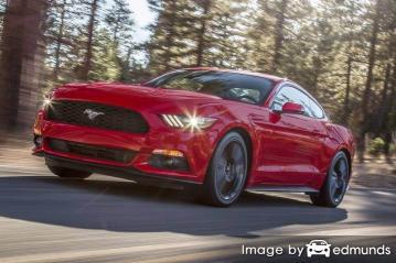 Insurance rates Ford Mustang in Tulsa