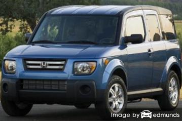 Insurance rates Honda Element in Tulsa