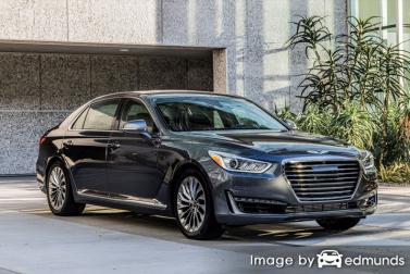 Insurance rates Hyundai G90 in Tulsa