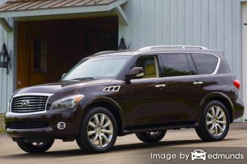 Insurance rates Infiniti QX56 in Tulsa