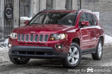 Insurance rates Jeep Compass in Tulsa