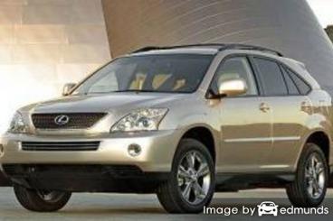 Insurance rates Lexus RX 400h in Tulsa