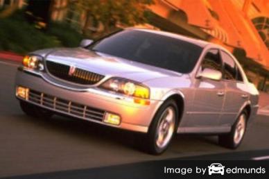 Insurance rates Lincoln LS in Tulsa