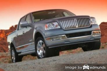 Insurance rates Lincoln Mark LT in Tulsa