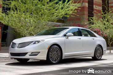 Insurance rates Lincoln MKZ in Tulsa