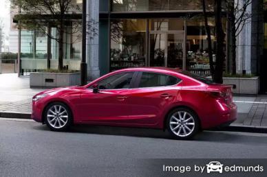 Insurance rates Mazda 3 in Tulsa