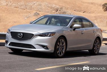 Insurance rates Mazda 6 in Tulsa