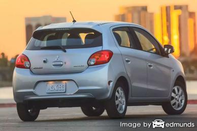 Insurance rates Mitsubishi Mirage in Tulsa