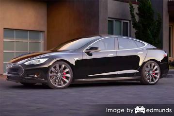 Insurance quote for Tesla Model S in Tulsa