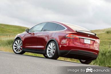 Insurance quote for Tesla Model X in Tulsa