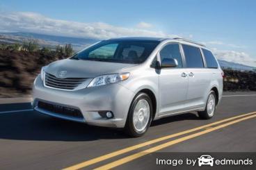 Insurance quote for Toyota Sienna in Tulsa