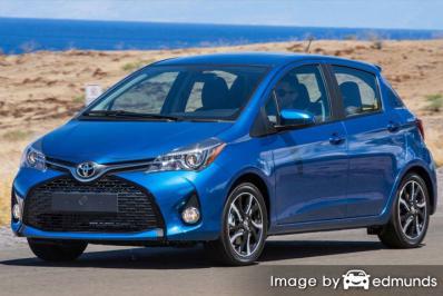 Insurance quote for Toyota Yaris in Tulsa